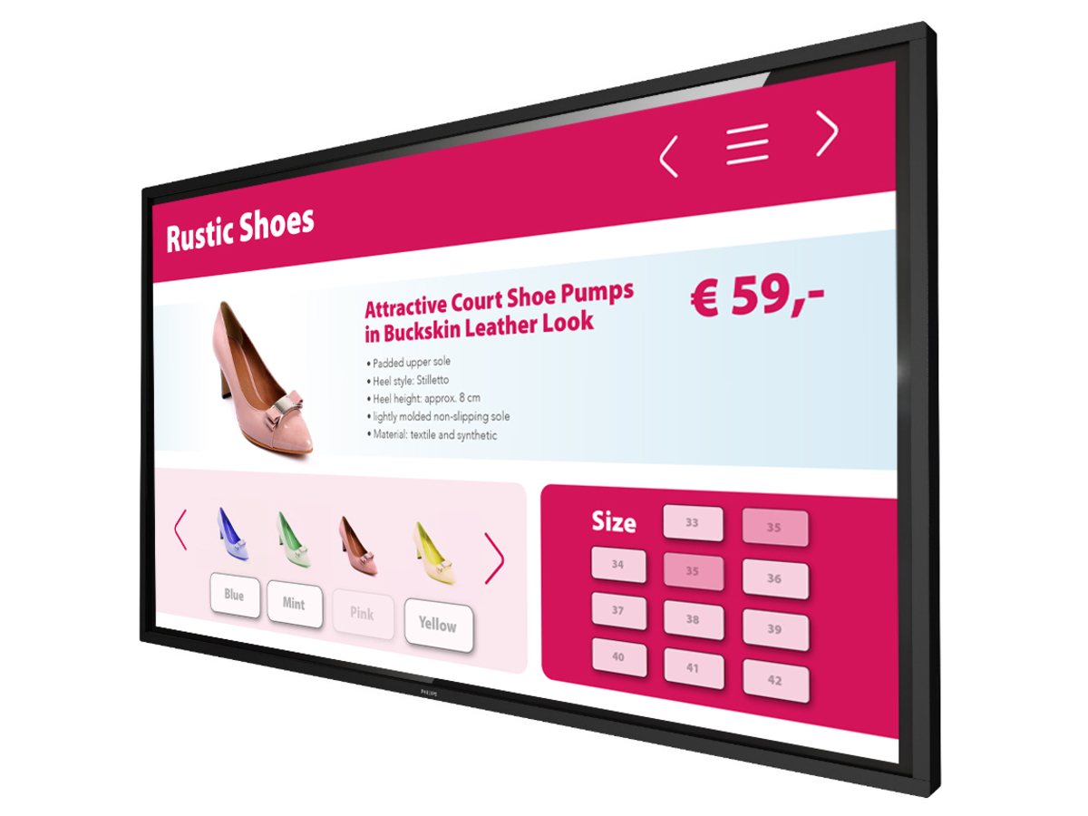 Signage Solutions Дисплей Multi-Touch 86BDL3652T/00